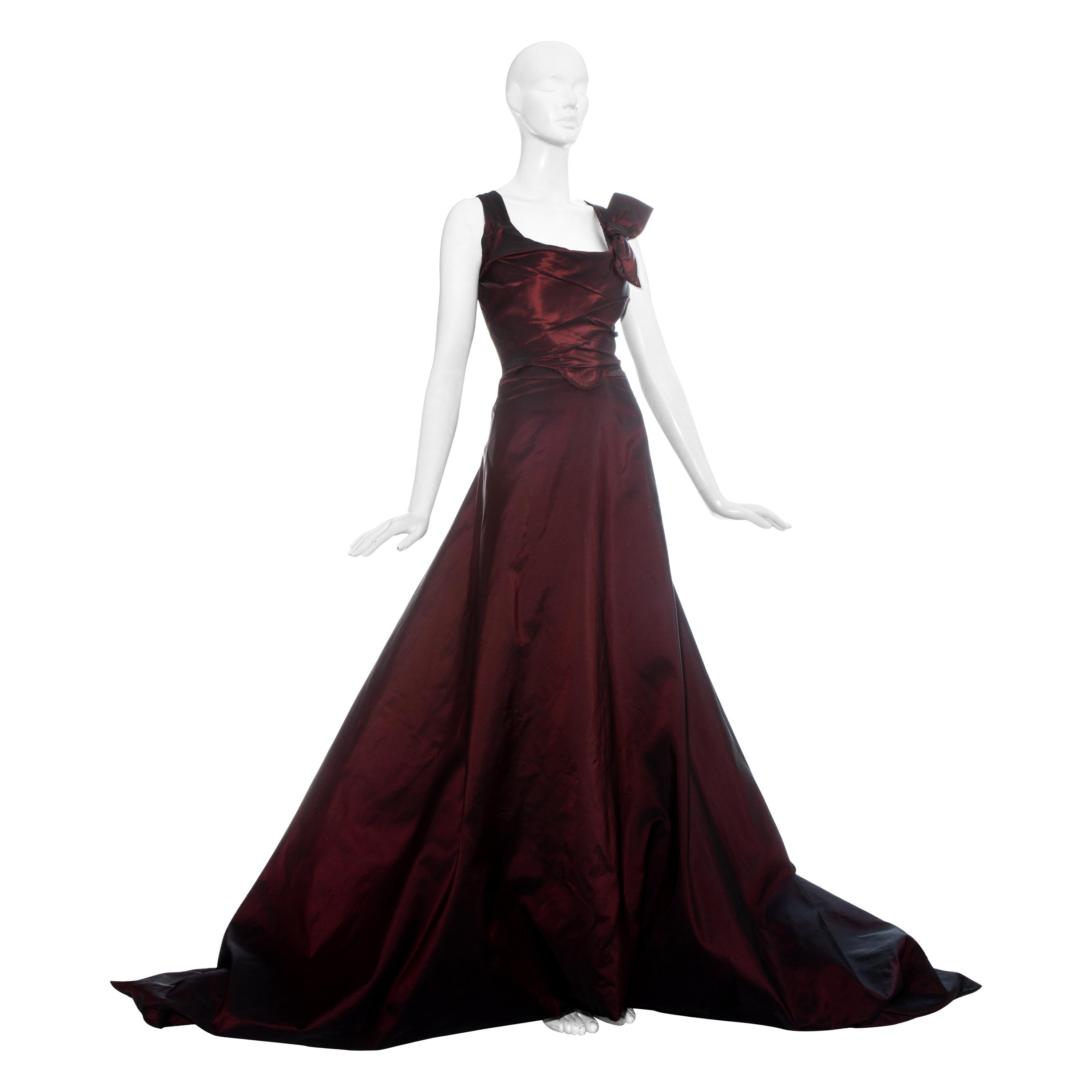 Vivienne Westwood Couture red taffeta ...
